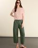 Baukjen Baukjen Brett Linen Barrel Leg Trousers - 2