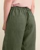 Baukjen Baukjen Brett Linen Barrel Leg Trousers - 5