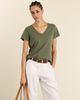 Baukjen Baukjen Hanorah V-Neck T-Shirt - 5