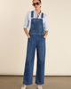 Baukjen Baukjen Joanna Stretch Wide Leg Dungarees - 1