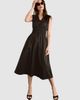 Baukjen Baukjen Kyrah Cotton Waisted Midi Dress - 1