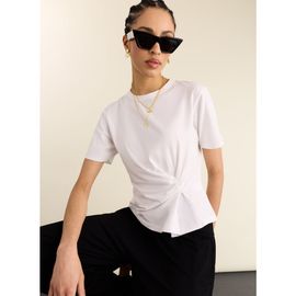 Baukjen Baukjen Lois Twist Draped Top