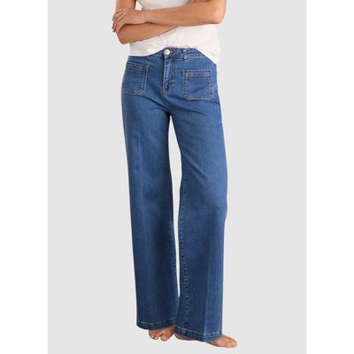 Baukjen Baukjen Robyn Denim Straight-Leg Stretch Jeans