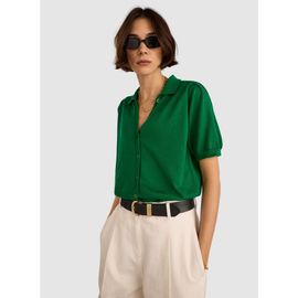 Baukjen Baukjen Sara Short Sleeve Collard Cardigan