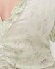 BAUM UND PFERDGARTEN BAUM UND PFERDGARTEN Abelline Dress Distorted Green Flower - 6