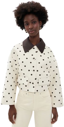 BAUM UND PFERDGARTEN BAUM UND PFERDGARTEN Bebeth Jacket Egret Creme Dot