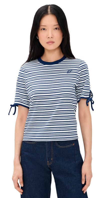 BAUM UND PFERDGARTEN BAUM UND PFERDGARTEN Janet Striped Tee Derby Blue Stripe