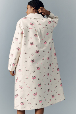 Baum und Pferdgarten - Daisy Floral Trench Coat Jacket