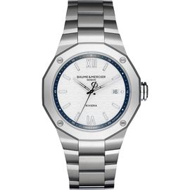 Baume & Mercier Baume & Mercier Riviera 10829 Automatic Bracelet Watch, 42mm