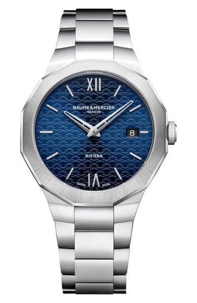 Baume & Mercier Baume & Mercier Riviera 73 Bracelet Watch, 39mm
