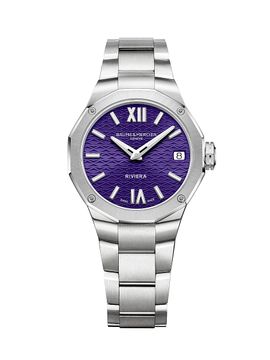 Baume & Mercier Women's Riviera Stainless Steel Bracelet Watch/33MM