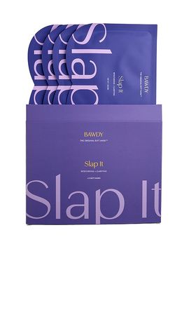 BAWDY BAWDY Slap It Butt Sheet Mask 4 Pack