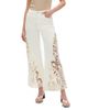 Bayeas Bayeas Embroidered Lace High Rise Wide Leg Pants - 1