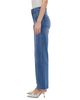 Bayeas Bayeas High Rise Straight Leg Raw Edge Denim Jeans Stretch Comfortable in Bluelover - 5