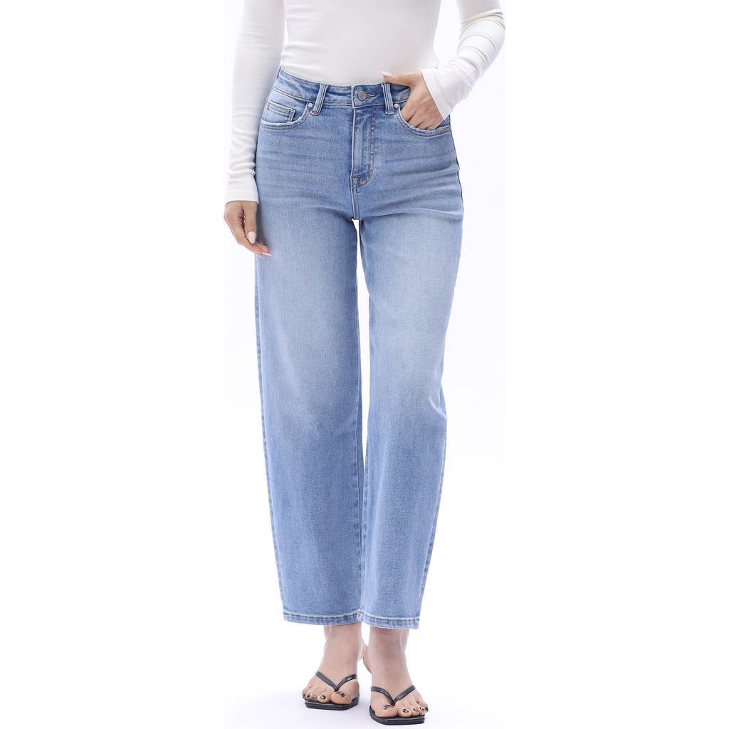 Bayeas Bayeas High Waist Ankle Tapered Jeans
