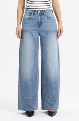 Bayeas Bayeas High Waist Barrel Leg Jeans