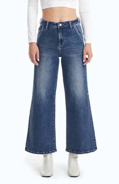 Bayeas Bayeas High Waist Wide Leg Flare Jeans