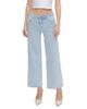 Bayeas Bayeas Mid Rise Women's Wide Leg Jeans Highly Stretchy in Wathet Wash - 1
