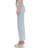 Bayeas Bayeas Mid Rise Women's Wide Leg Jeans Highly Stretchy in Wathet Wash - 4