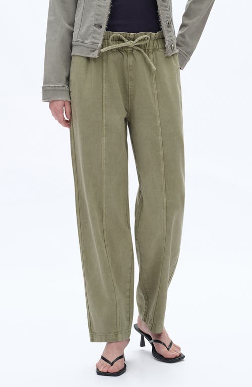 Bayeas Bayeas Paperbag High Waist Tapered Mom Jeans