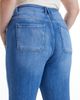 Bayeas Bayeas Plus High Rise Straight Leg Raw Edge Denim Jeans Stretch Comfortable in Bluelover - 6