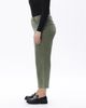 Bayeas Bayeas Plus Mid Rise Straight Denim Jeans Stretch Comfortable in Green - 4