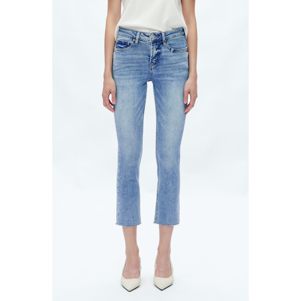 Bayeas Bayeas Raw Hem Crop Skinny Jeans