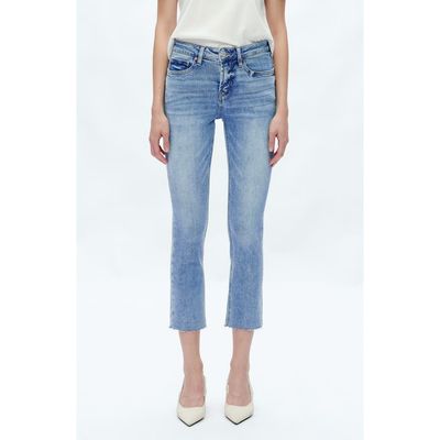 Bayeas Bayeas Raw Hem Crop Skinny Jeans