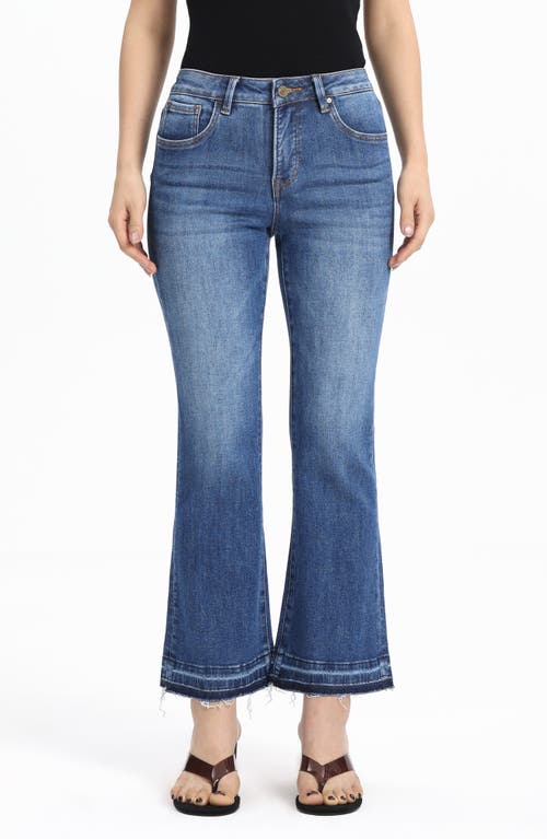 Bayeas Bayeas Release Hem Mid Rise Ankle Flare Jeans