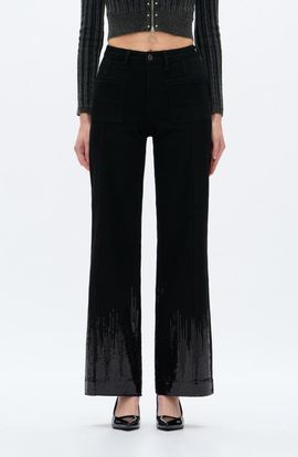 Bayeas Bayeas Sequin Wide Leg Pants