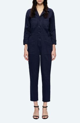 Bayeas Bayeas Stretch Denim Jumpsuit