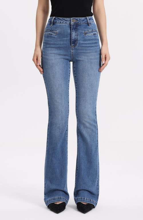 Bayeas Bayeas Welt Pocket High Waist Bootcut Jeans