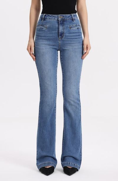 Bayeas Bayeas Welt Pocket High Waist Bootcut Jeans