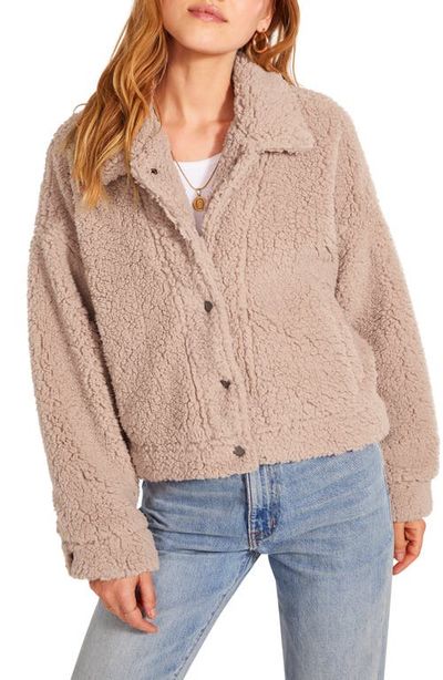 BB Dakota by Steve Madden BB Dakota by Steve Madden BB Dakota Faux Fur Bomber Jacket