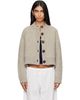 B.B. Wallace B.B. Wallace Beige Sherman Cardigan - 1