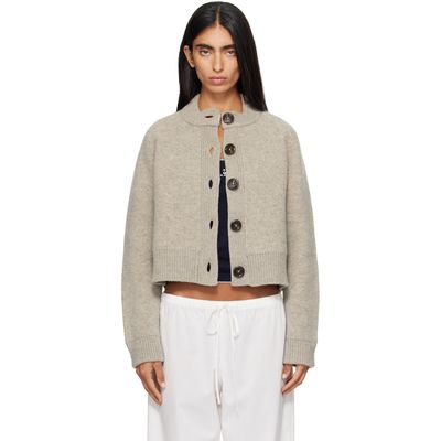 B.B. Wallace B.B. Wallace Beige Sherman Cardigan
