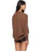 B.B. Wallace B.B. Wallace Brown Botero Sweater - 3