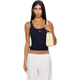 B.B. Wallace B.B. Wallace Navy Walker Tank Top