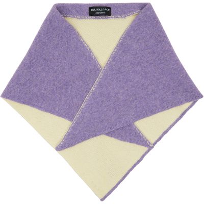 B.B. Wallace B.B. Wallace Purple & Yellow Adams Bandana Scarf