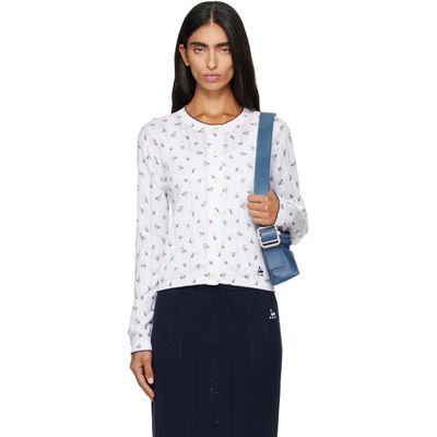 B.B. Wallace B.B. Wallace White Prince Cardigan