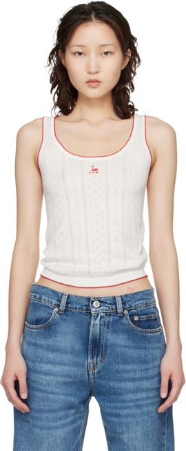B.B. Wallace B.B. Wallace White Walker Tank Top