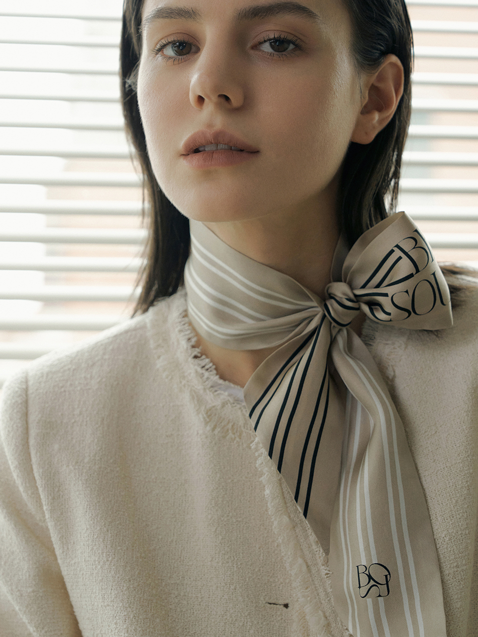 BB’DE SOLI’DE Abel Twilly Scarf (4Colors)