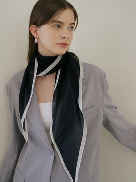 BB’DE SOLI’DE Ell Chiffon Silk Scarf - 3 Colors