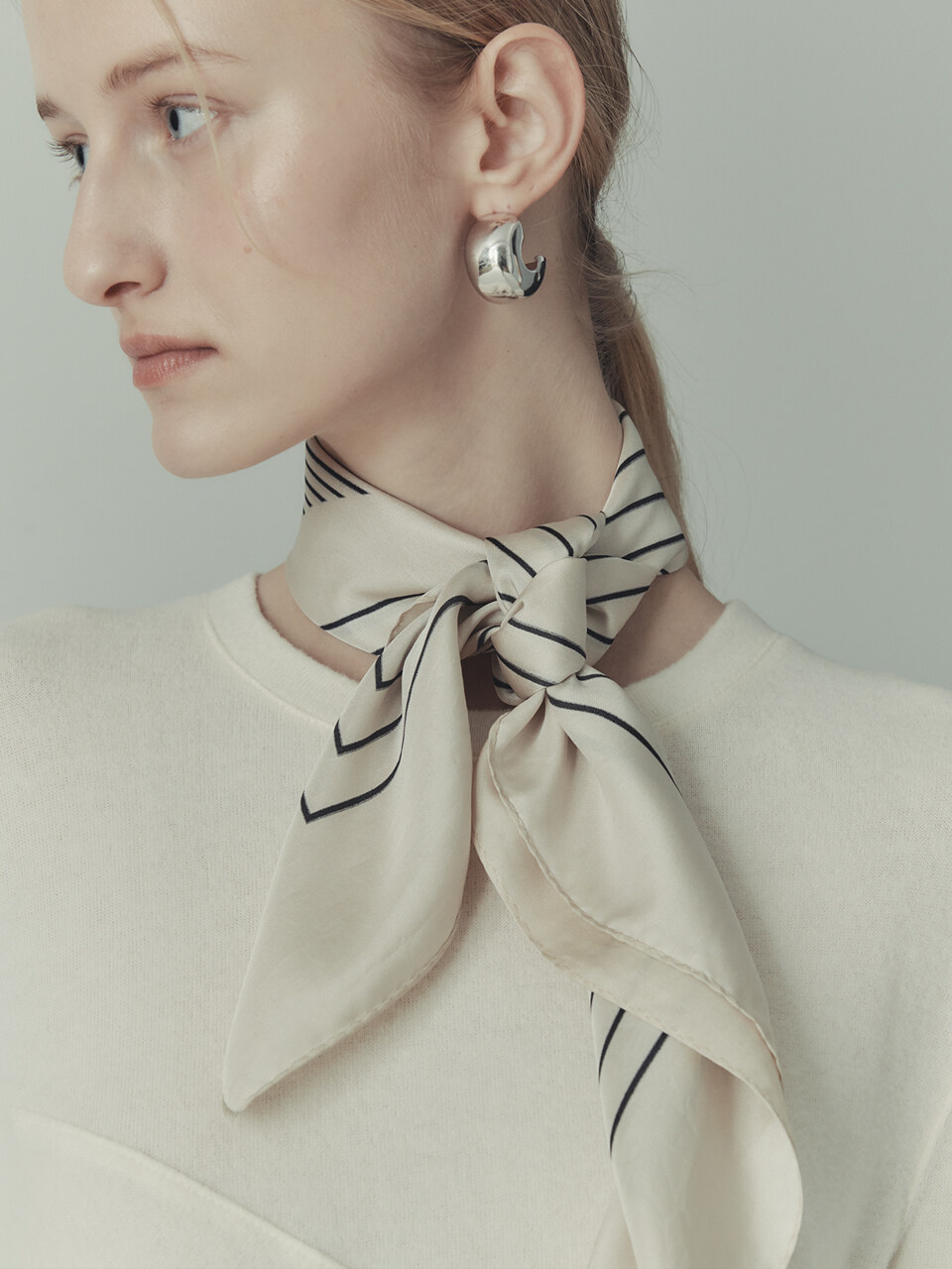 BB’DE SOLI’DE Mild Silk Scarf_4 Colors