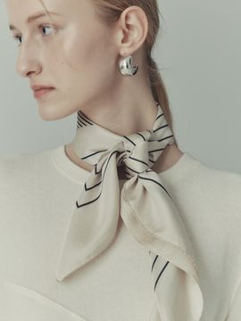 BB’DE SOLI’DE Mild Silk Scarf_4 Colors