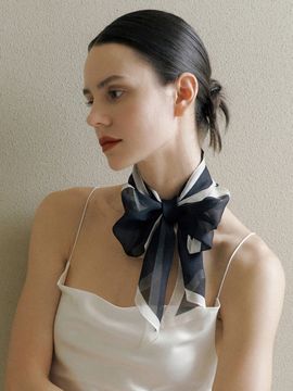 BB’DE SOLI’DE New Ell Chiffon Scarf_3 Colors