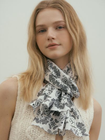 BB’DE SOLI’DE Pier Cotton Scarf_2 Color