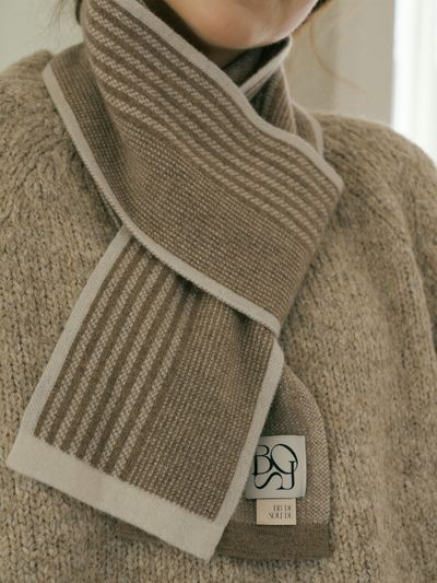 BB’DE SOLI’DE Vino Mini Scarf_ 2 Colors
