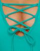 BCA by Rebecca Virtue BCA by Rebecca Virtue Lace-Up Plunge One-Piece Swimsuit - 4