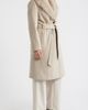 bcbg bcbg Belted Wrap Coat with Faux Fur Collar - 3